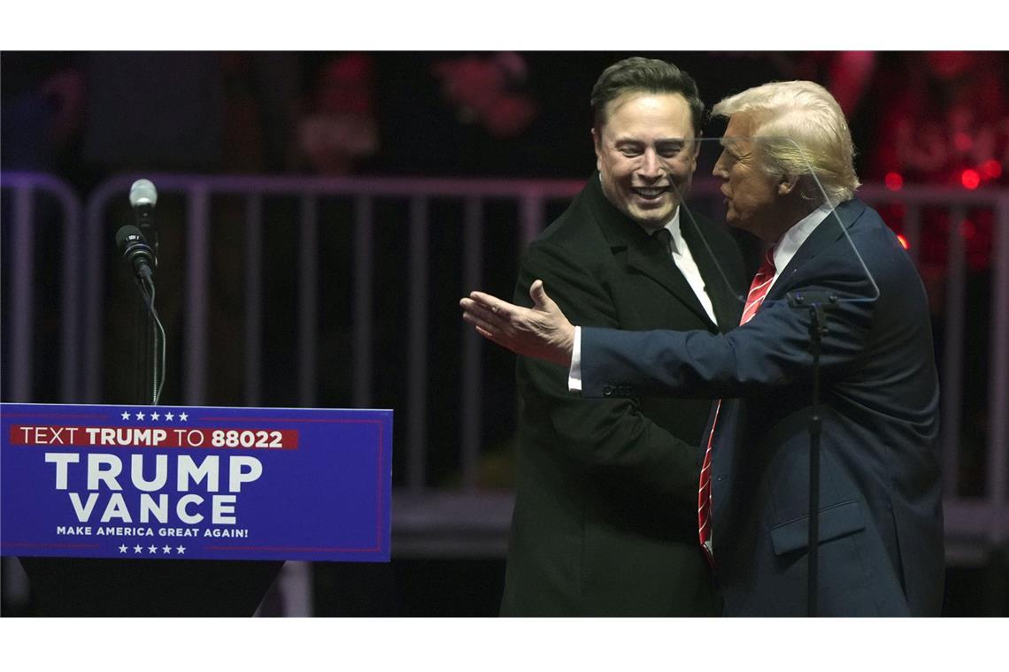Elon Musk fährt Donald Trump bei KI-Plan in die Parade Elon Musk stellt sein enges Verhältnis zu Donald Trump auf die Probe (Archivfoto).