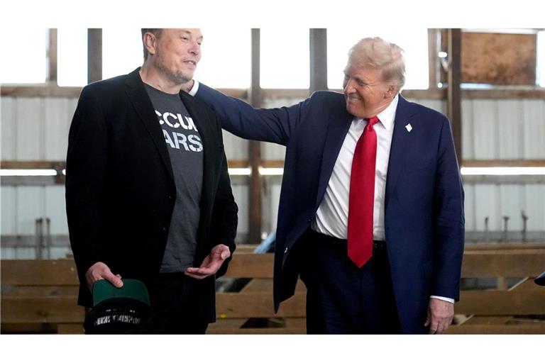 Elon Musk und Donald Trump. (Archivbild)