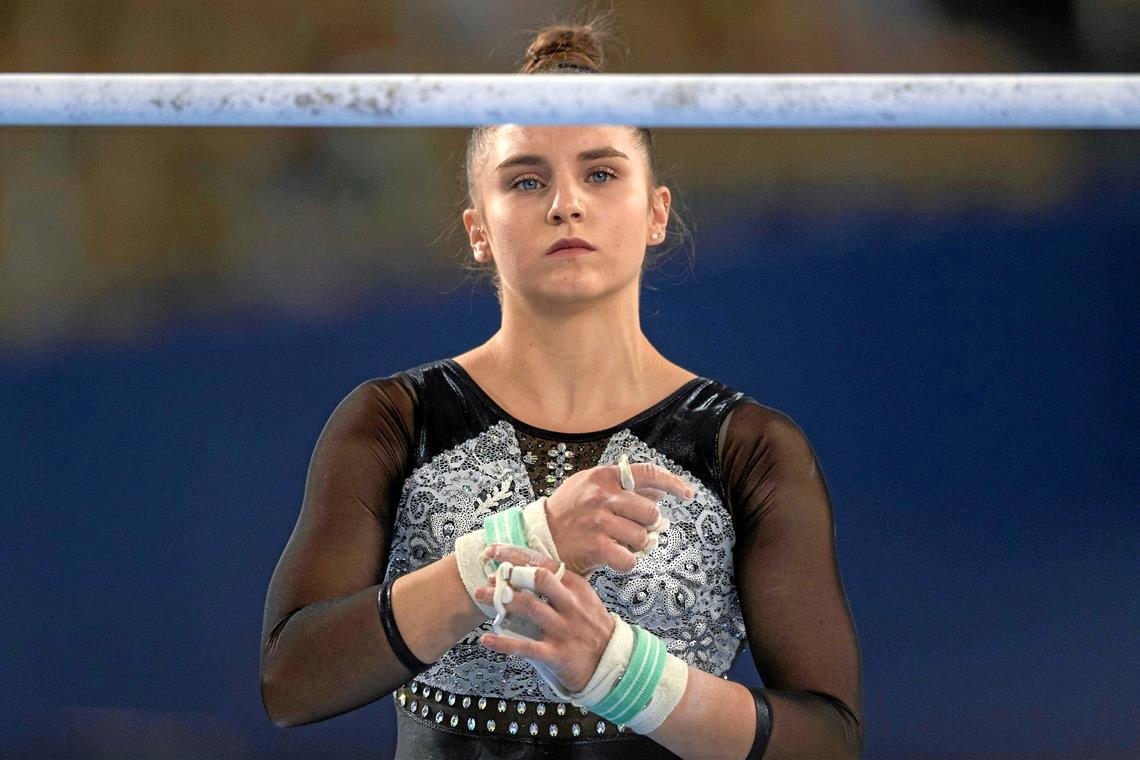 Emelie Petz hat das nahe Comeback fest im Blick Emelie Petz ist bereit. Nach 23 Monaten Verletzungspause kehrt die TSG-Turnerin auf die Wettkampfbühne zurück. Foto: Imago