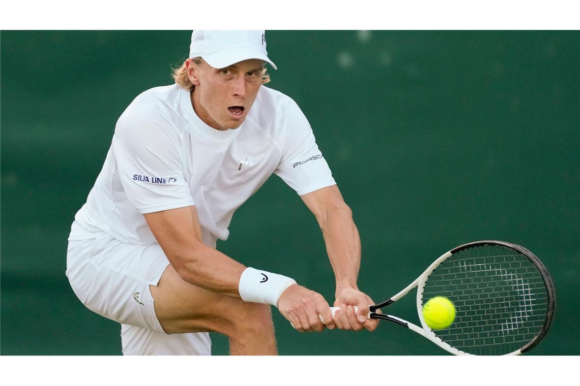 Finnischer ATP-Profi Ruusuvuori berichtet von Panikattacken Emil Ruusuvuori schlug Topspieler wie Alexander Zverev - dann zog er sich über Monate von der Tour zurück. (Archivbild)