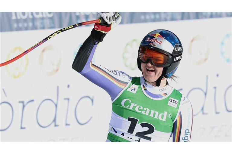 Emma Aicher zeigte in Soldeu eine famose Vorstellung.