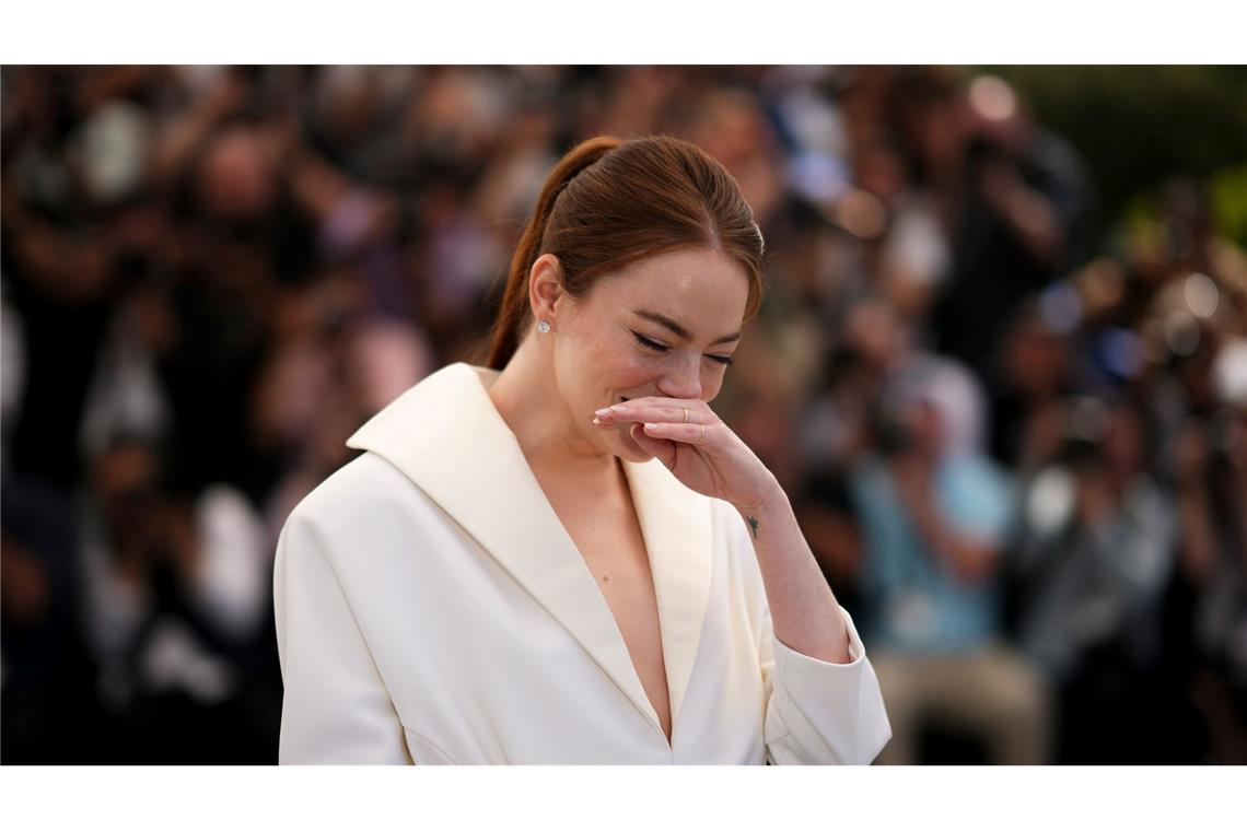"Konnte es nicht glauben" - Deutsche Überraschung in Cannes Emma Stone ist beim Filmfestival in Cannes zu Gast. (Archivbild)