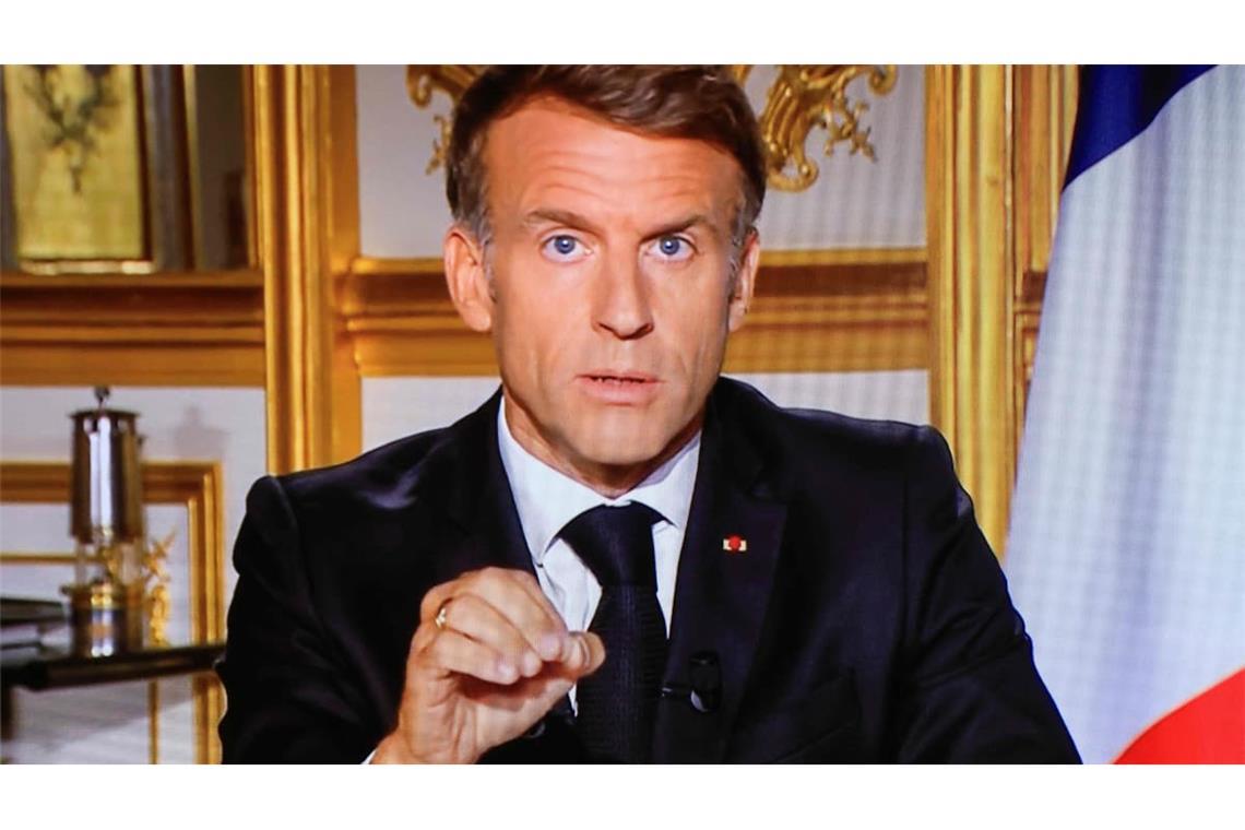 Emmanuel Macron verurteilt die Ausschreitungen in Frankreich und kündigt Konsequenzen an (Archivfoto).