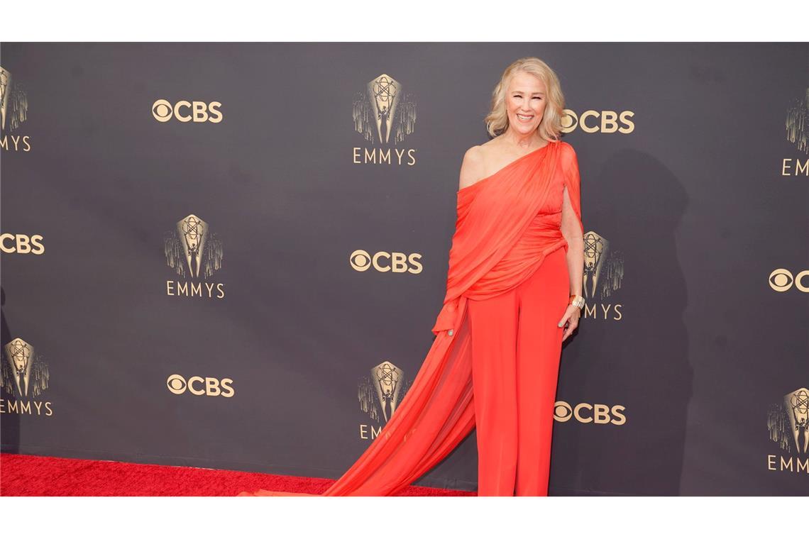 Emmy-Preisträgerin Catherine O'Hara gehörte zur Starbesetzung der Serie "The Studio". (Archivbild)