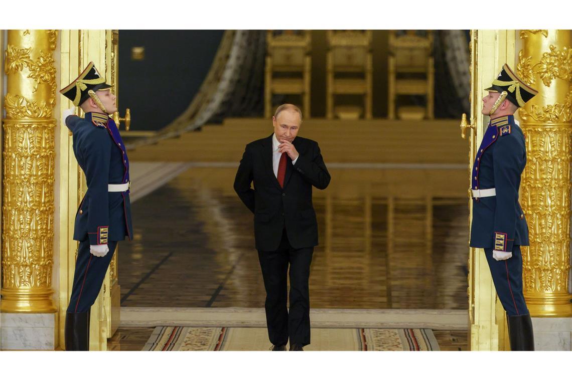 Empfang für neue Botschafter in Moskau ohne Worte zu den großen Themen der Weltpolitik. (Archivbild)