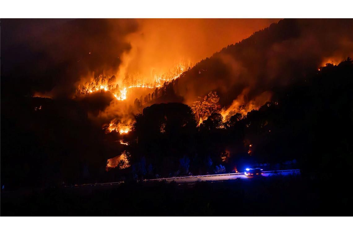 Ende August wüteten Waldbrände in Spanien. (Archivbild)