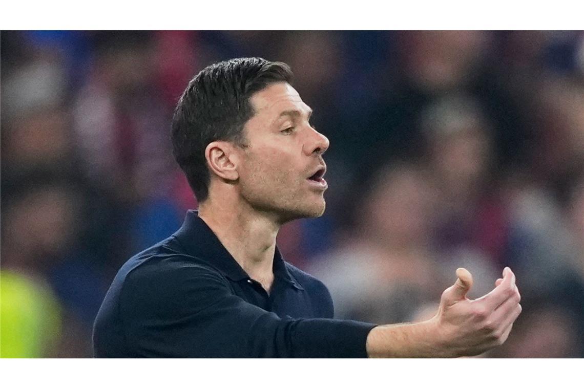 Engagiert an der Seitenlinie: Real-Trainer Xabi Alonso