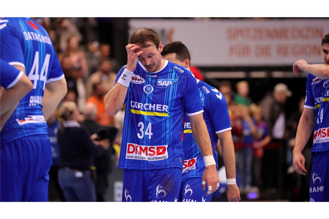 Serie des TVB Stuttgart reißt gegen Rhein-Neckar Löwen Enttäuschter Kai Häfner