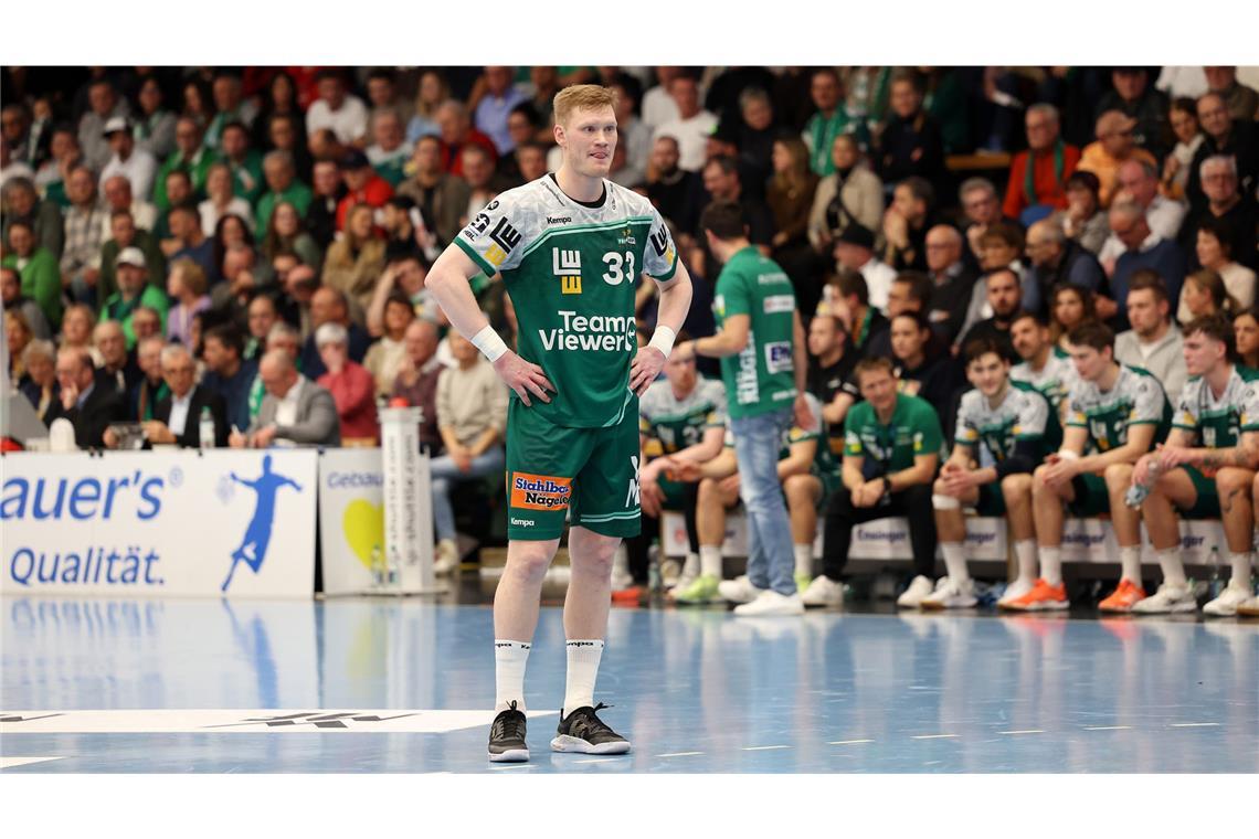 Enttäuschung pur: Nichts zu holen für Frisch Auf und Kapitän Ymir Gislason.