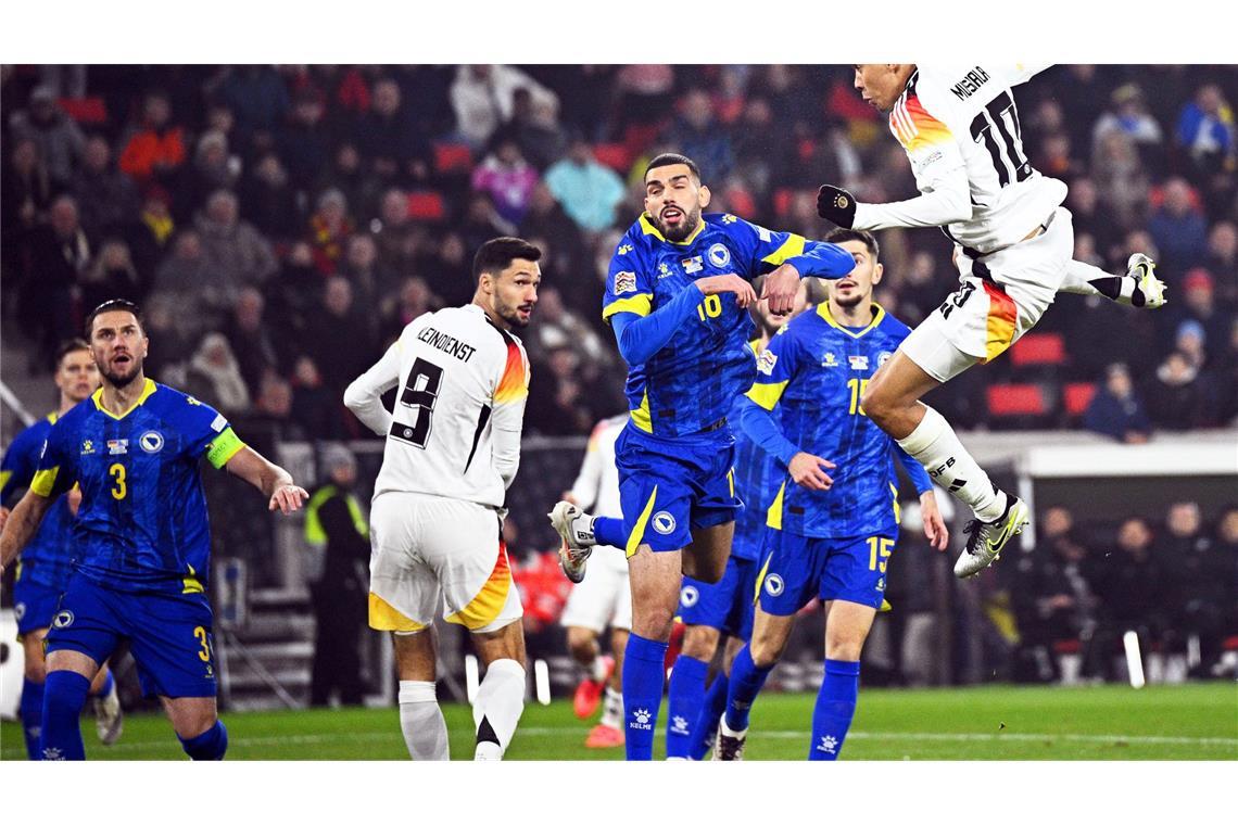 DFB-Team mit Torrekord Gruppensieger: "Das hat Spaß gemacht" Er begeistert die Fans und trifft für die Mannschaft: Jamal Musiala.