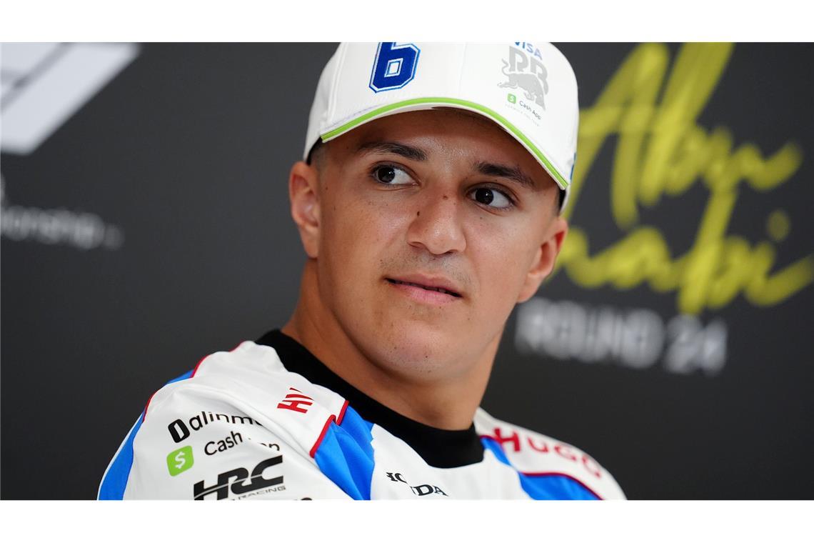 Er einer der Rookies und nächstes Jahr Max Verstappens Teamkollege: Isack Hadjar.