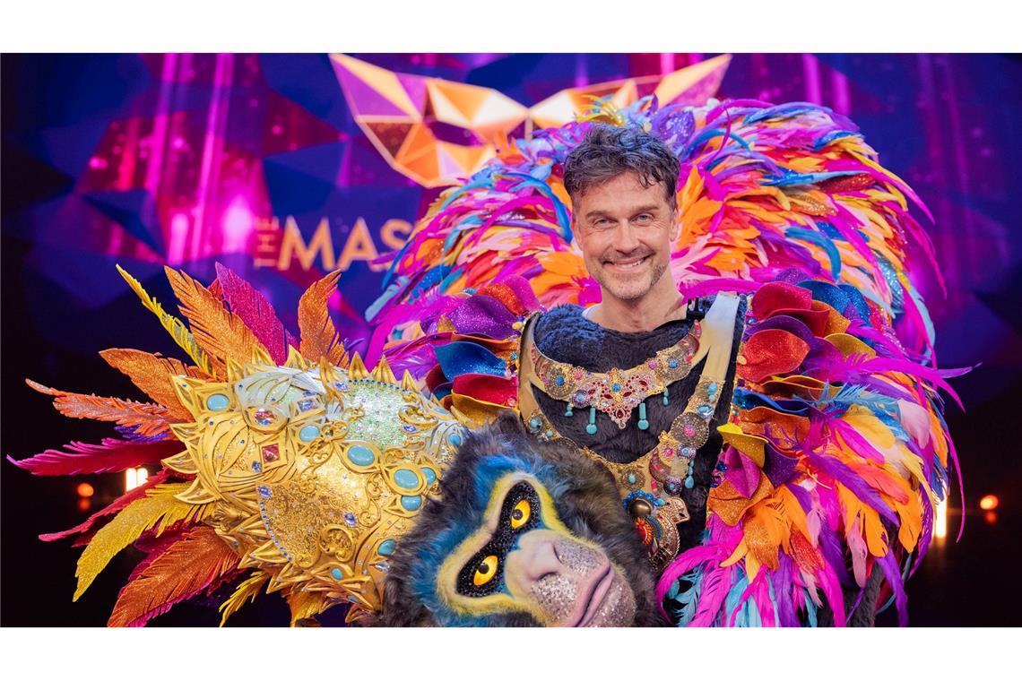 Er war der "King": Im Affen-Kostüm steckte Wayne Carpendale.  Er wurde Dritter.