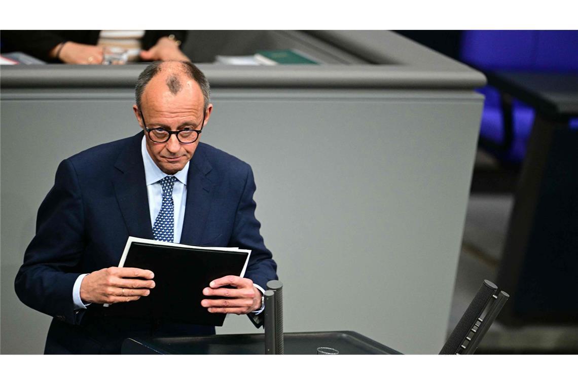 Friedrich Merz, Deutschlands bekanntester Auszubildender Er will Kanzler werden: Friedrich Merz.
