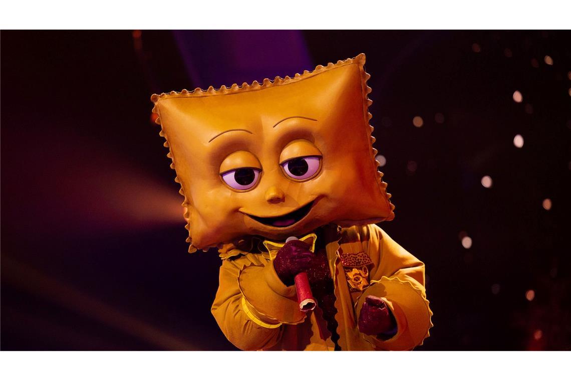 Er wurde Zweiter: Als "Rave-Ioli" im Nudel-Kostüm war ... aufgetreten.