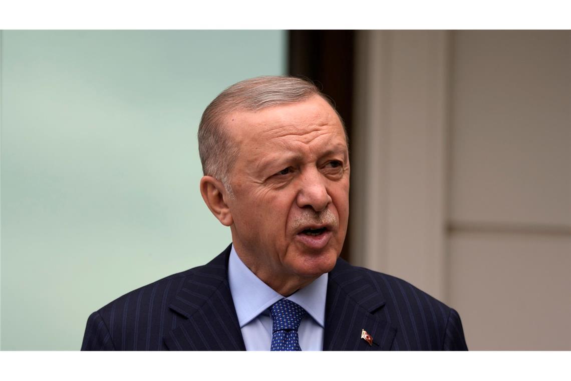 Erdogan versucht, die Bürger seines Landes zu beruhigen. (Archivbild).