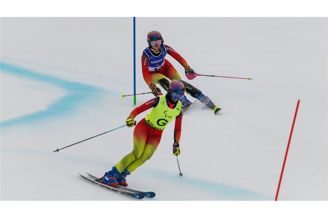 Erfolg als Duo: Maya Fügenschuh (hinten) und Johanna Holzmann.