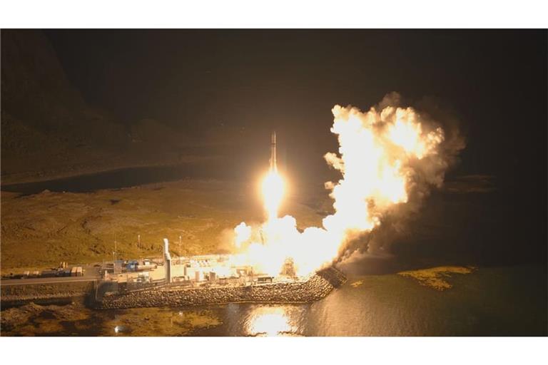 Erfolgreicher Erstflug: Anfang des Monats startete eine in Deutschland entwickelte Rakete ins All – das Verteidigungsministerium zeigt großes Interesse.