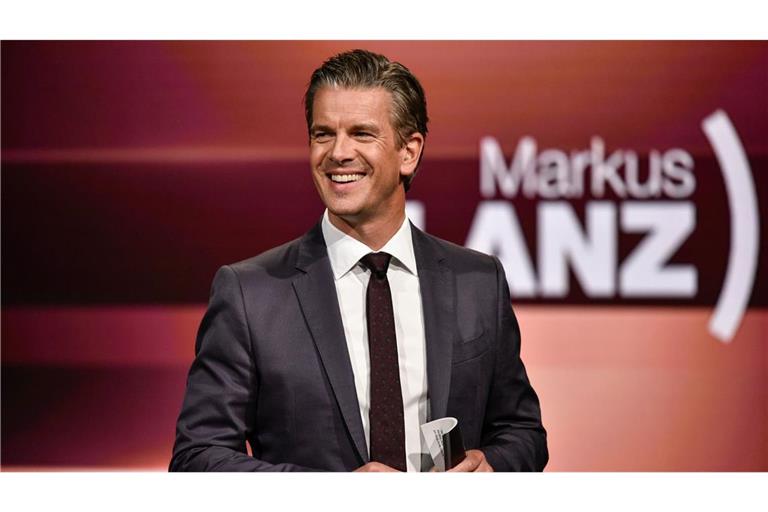 Erfolgsmoderator Markus Lanz.