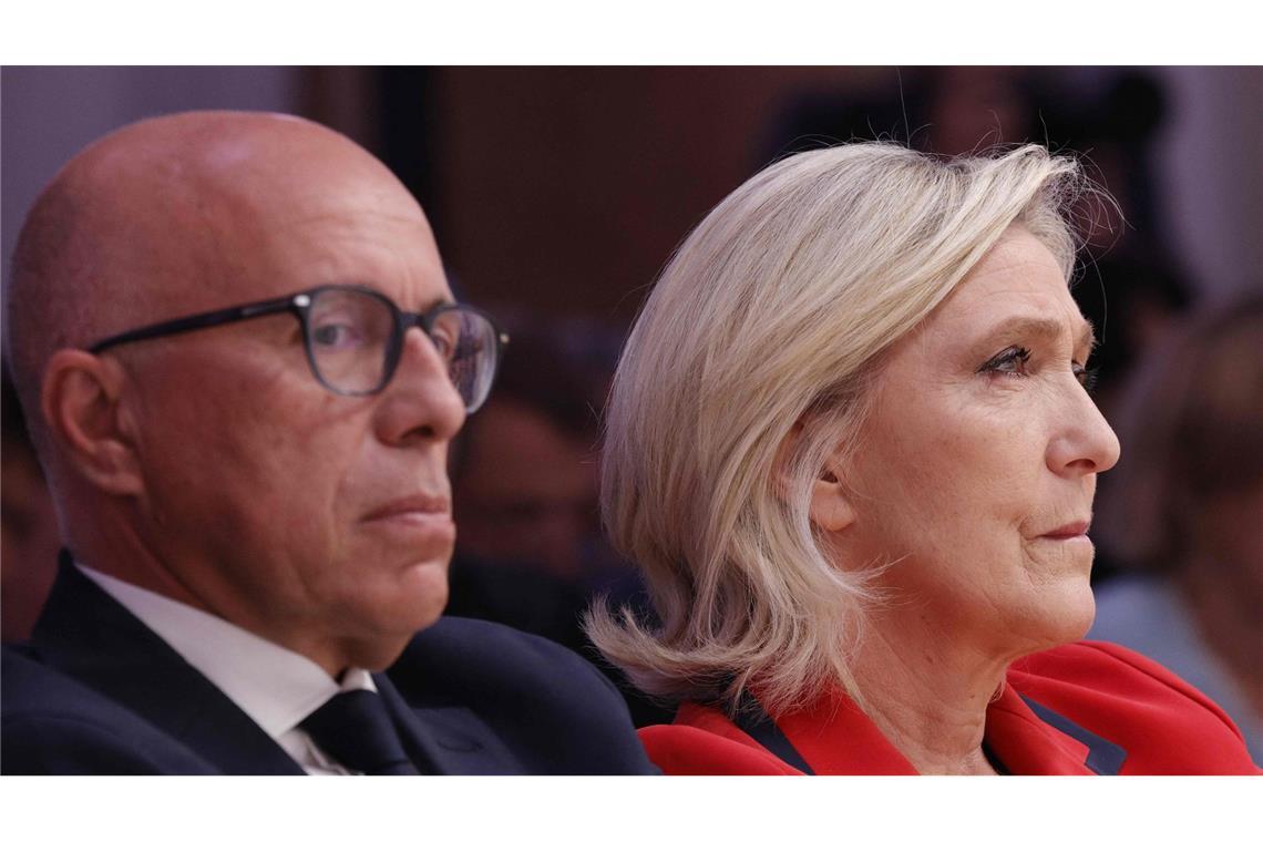 Eric Ciotti will Marine Le Pen helfen.