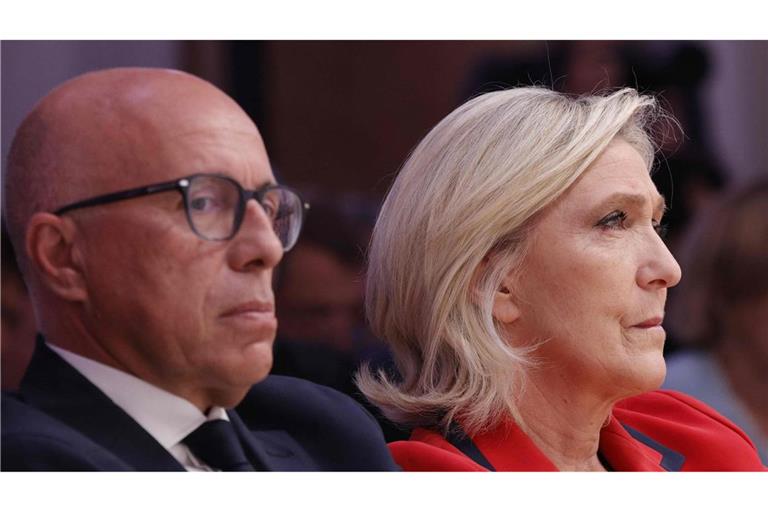 Eric Ciotti will Marine Le Pen helfen.
