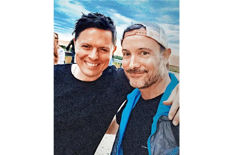 Eric Gauthier und Patrick Michael Kelly (links) haben sich vor fünf Jahren auf Sylt kennengelernt.