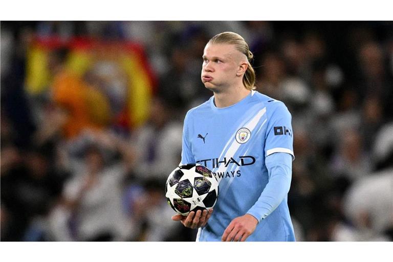 Erling Haaland spielt bei Manchester City.