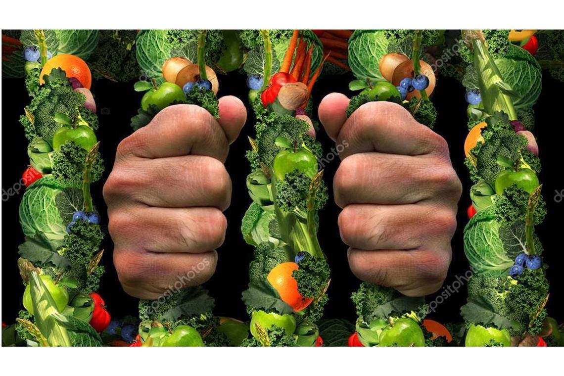 Wenn die Wahl der Nahrung zur Qual und Besessenheit wird Ernährungsverhalten kann auch zur einer Art Gefängnis werden, wenn man sich obsessiv an bestimmte Nahrungsmittel klammert, die man aus gesundheitlichen Gründen ausschließlich konsumiert.