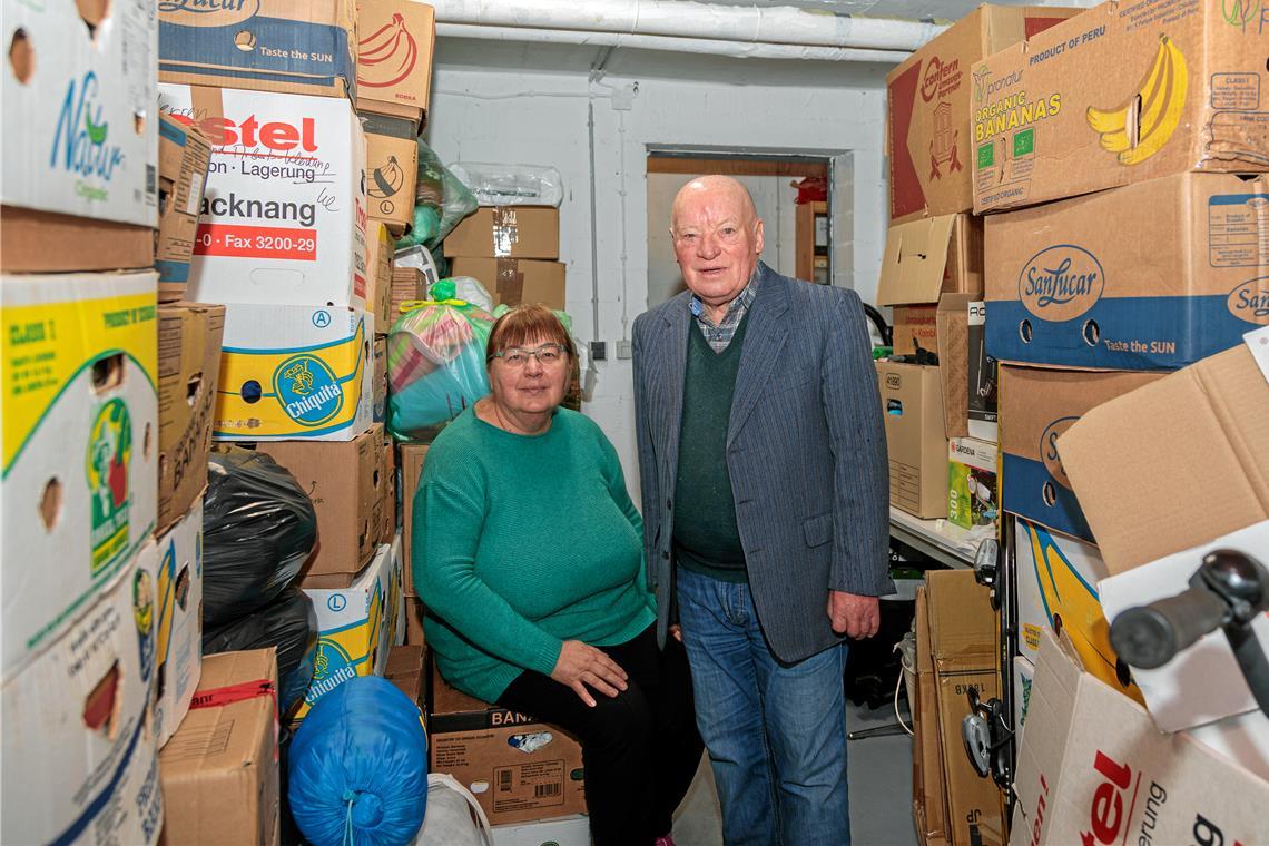 Murrhardter helfen Bulgaren aus armen Verhältnissen Ernst und Katja Rath engagieren sich seit etwa drei Jahrzehnten in der Bulgarienhilfe. Foto: Stefan Bossow