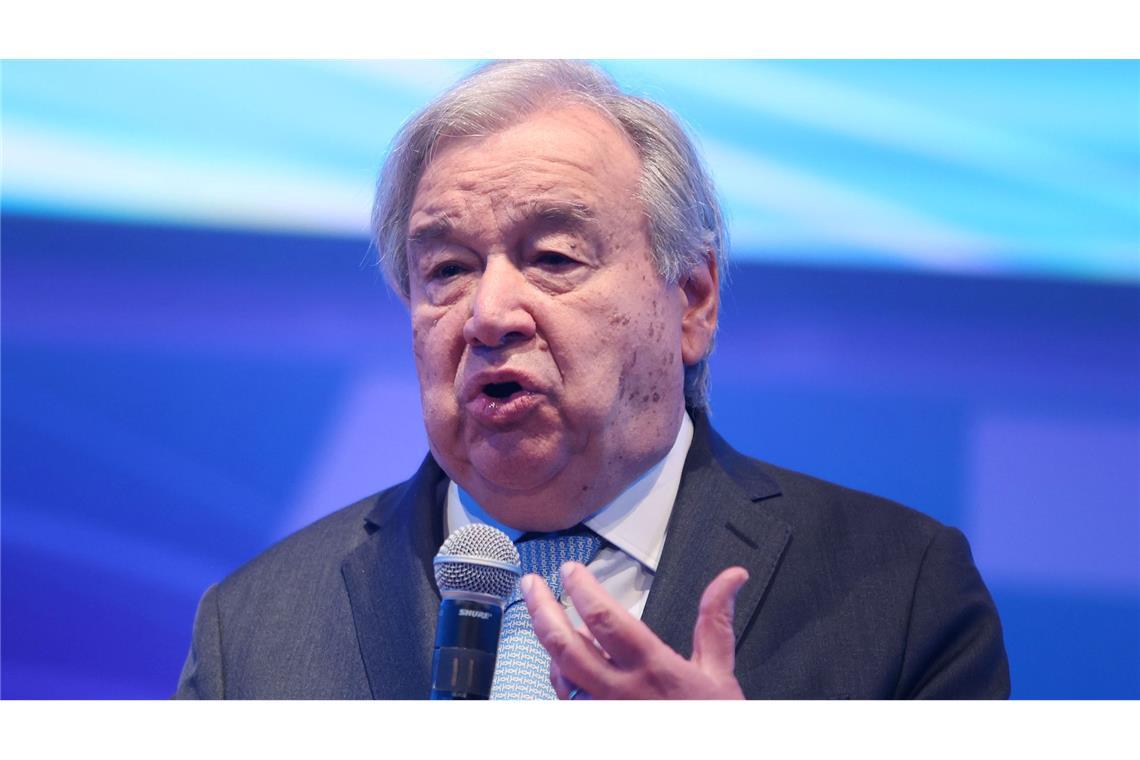 Erst Ende Januar 2026 warnte UN-Generalsekretär António Guterres erneut vor einem finanziellen Kollaps der Vereinten Nationen. (Archivbild)