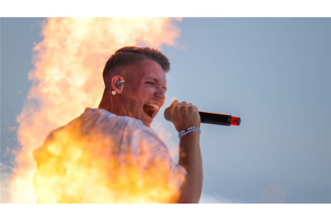 Erst Feuer, jetzt Eis: Julian Sommer zieht es im Winter auch auf die Skipiste. (Archivbild)