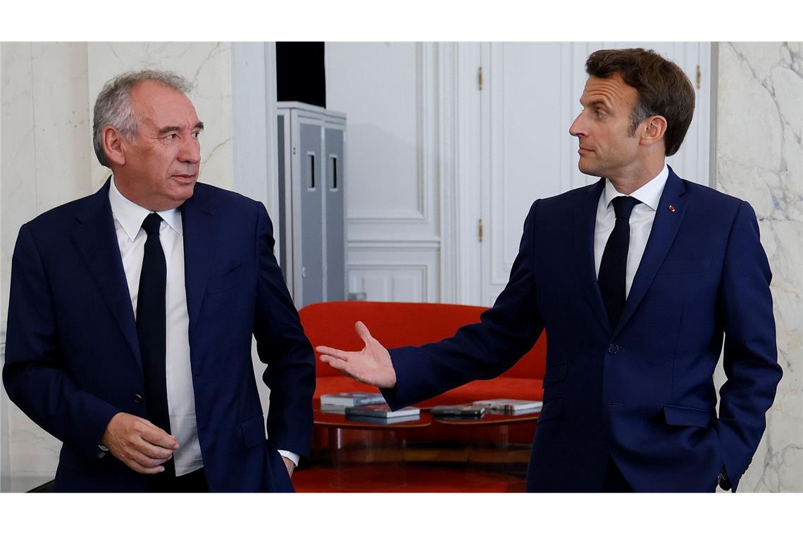 Erst im Dezember hatte Präsident Macron François Bayrou zum Premierminister ernannt - nun steht seine Regierung vor dem Aus. (Archivbild)