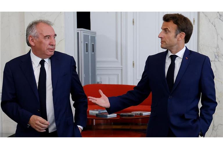 Erst im Dezember hatte Präsident Macron François Bayrou zum Premierminister ernannt - nun steht seine Regierung vor dem Aus. (Archivbild)