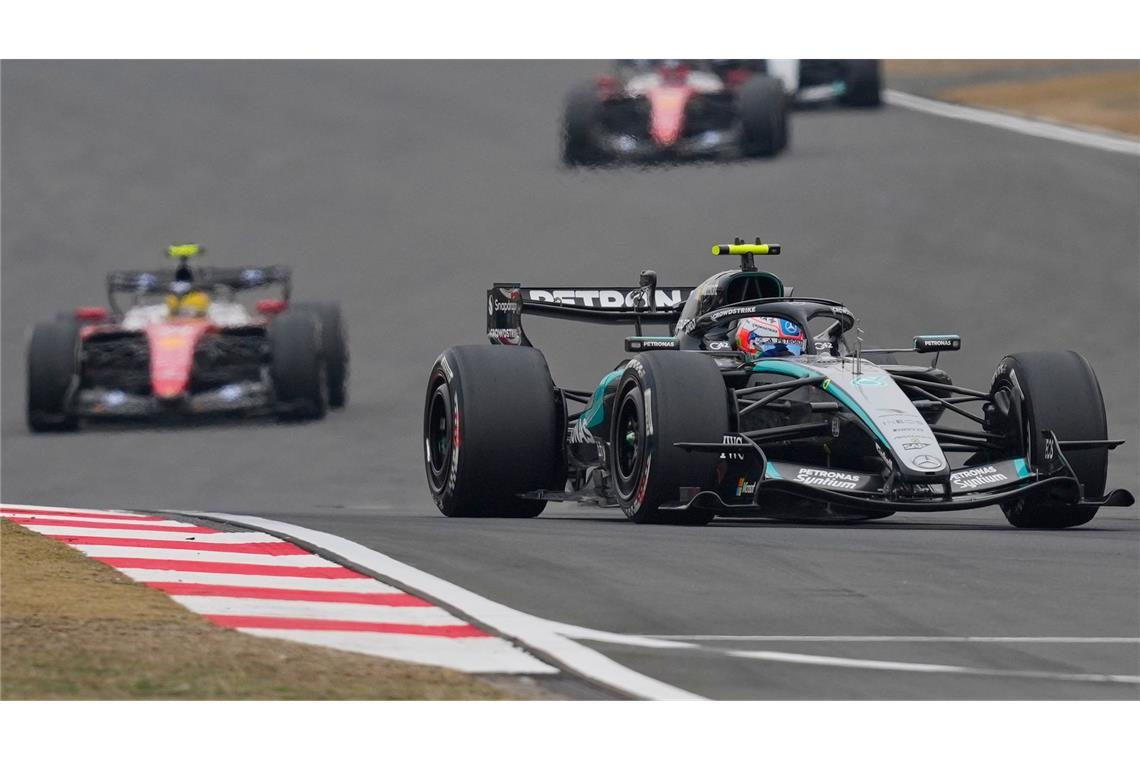 Erst Pole, dann auch Sieg: Kimi Antonelli genießt sein Shanghai-Wochenende.