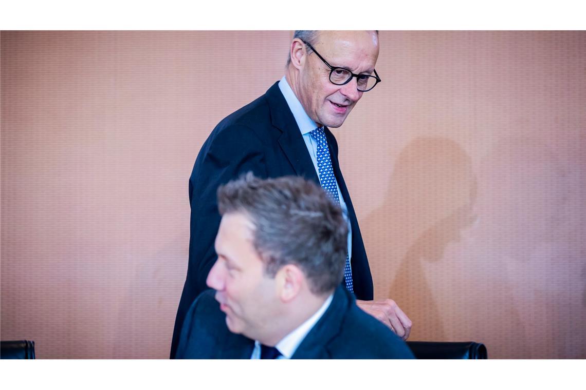 Erst schaltete sich Klingbeil in Debatte ein, dann erklärte sich Merz.