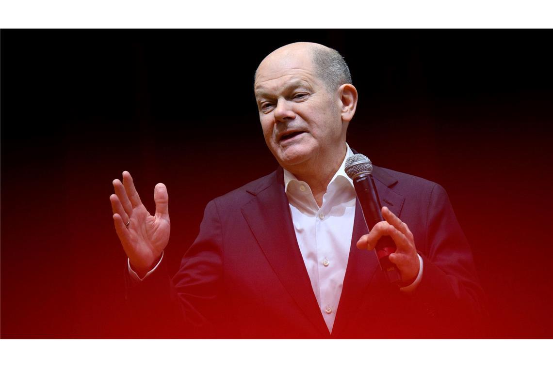 Scholz: Kanzler wird mein letzter Beruf sein Erstmal will Scholz Kanzler sein - und danach "normaler Bürger". (Archivbild)