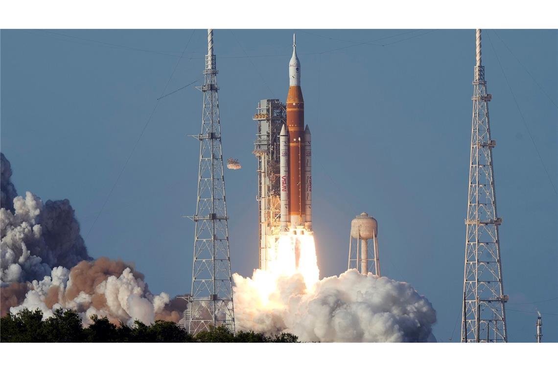 Erstmals seit mehr als 50 Jahren sind wieder Menschen auf dem Weg zum Mond.D