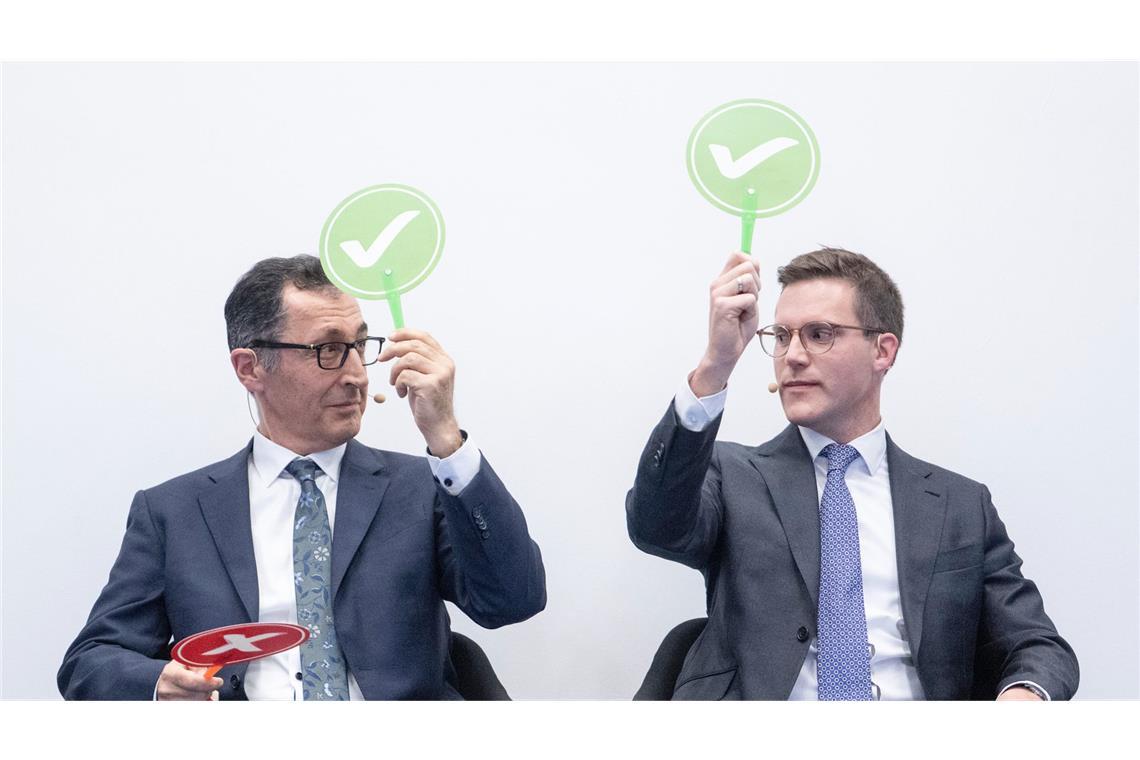 Es geht los. Ab Dienstag werden Grünen-Spitzenkandidat Cem Özdemir und CDU-Landeschef Manuel Hagel eine neue Koalition ausloten.