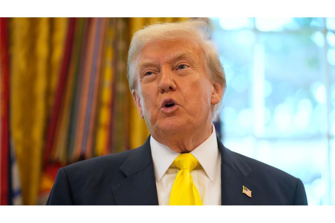 Trump stellt Weichen für Altersvorsorge mit Bitcoin und Co. Es geht um rund 12,5 Billionen Dollar und die Altersvorsorge von 90 Millionen Amerikanern. (Archivbild)