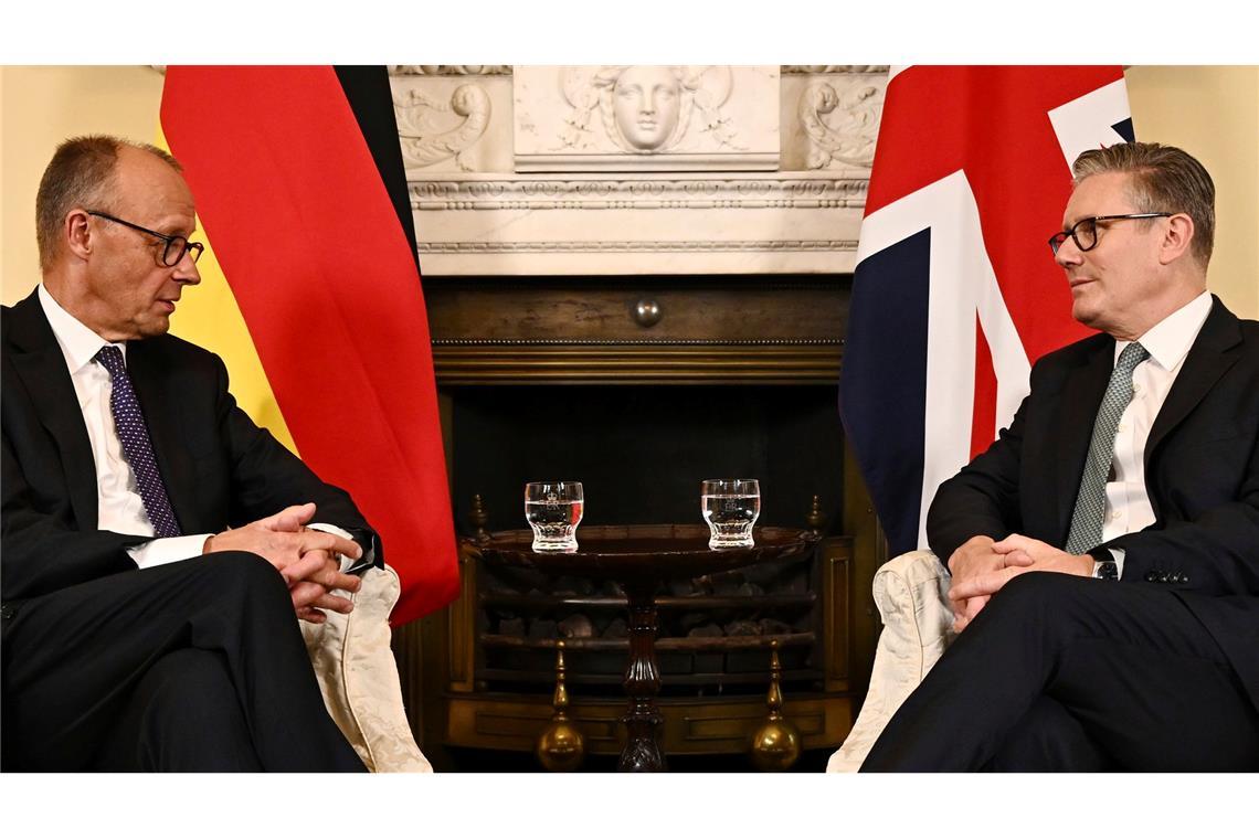 Es ist der Antrittsbesuch von Kanzler Merz in London - einer seiner bisher wichtigsten.