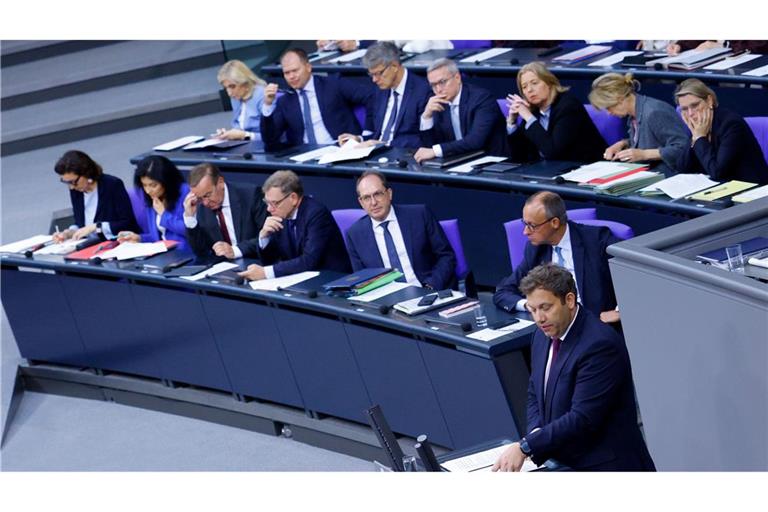 Es ist Klingbeils erster Haushalt als Finanzminister.