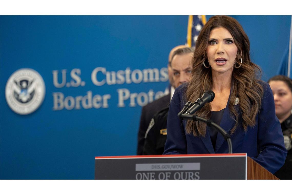 Es könnte bald kein frisches Geld mehr für das US-Heimatschutzministerium fließen (Archivbild).