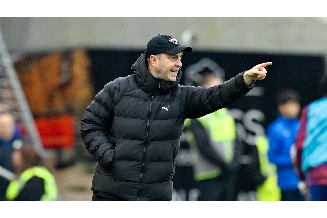 Es nützte nichts, Ole Werner kassierte mit RB die erste Niederlage nach sieben Partien.