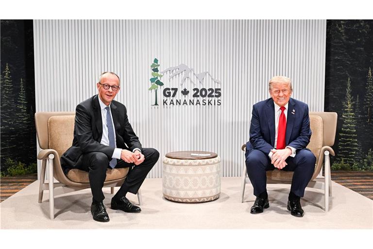 Es war das zweite Treffen innerhalb von zwei Wochen zwischen Merz und Trump.