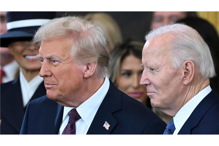 "Es war (...) ein Fehler, dass wir uns nicht besser verkaufen konnten", sagt Biden über die Wahlniederlage gegen Trump. (Archivbild)