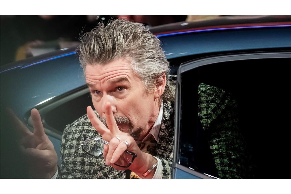 Nach Eklat im Vorjahr: Berlinale-Bären werden verliehen Ethan Hawke spielt in "Blue Moon" die Rolle seines Lebens. (Archivbild)
