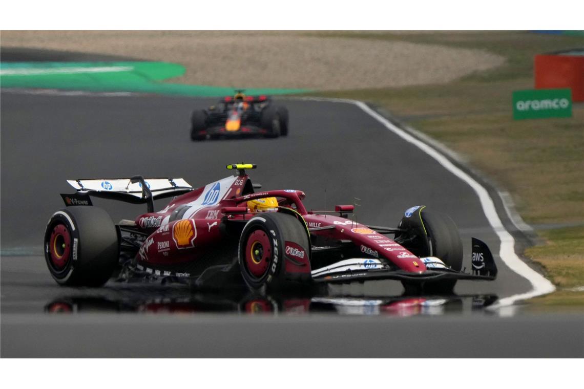 Verstappen von McLaren deklassiert: "Wir sind besorgt" Etwas verbessert: Lewis Hamilton steigerte sich im Ferrari nach schwachem Saisonauftakt.