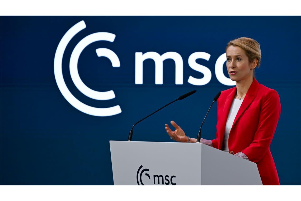 EU-Außenbeauftragte Kaja Kallas