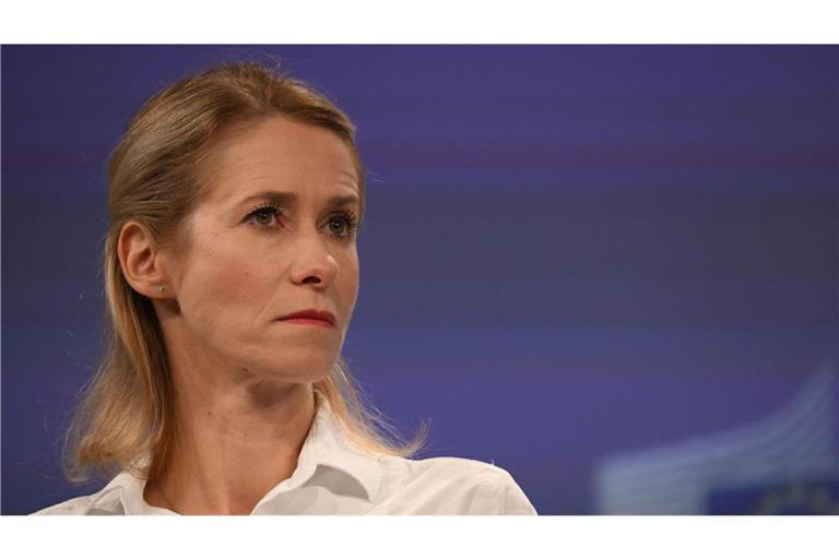 EU-Außenbeauftragten Kaja Kallas will neue Sanktionen gegen den Iran durchsetzen (Archiv).