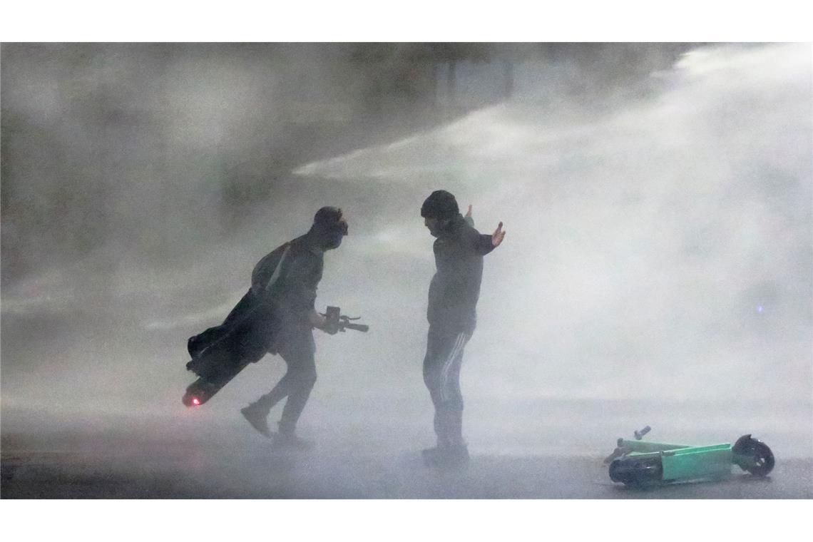 Bilder des Tages EU-Beitrittsverhandlungen - Prosteste in georgien