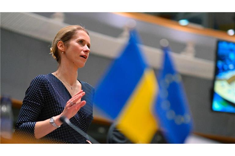 EU-Chefdiplomatin Kaja Kallas sieht das Treffen als „sehr wichtiges Zeichen“ für die Ukraine. (Archivbild)
